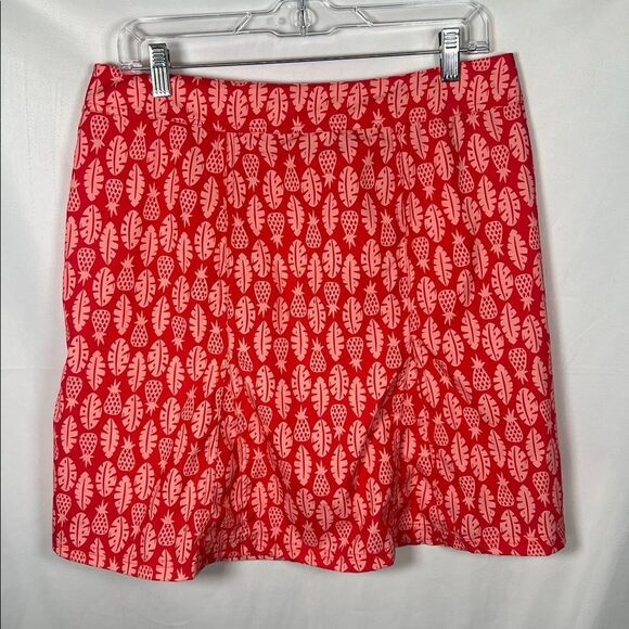Rip Skirt Hawaii Cover Up Activewear Wrap Skirt In Red & Pink Sz M length 1 - Picture 5 of 5